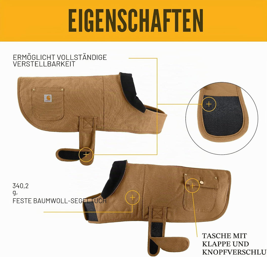 Carhartt Hausarbeitsmantel Small Carhartt Braun, Small Carhartt Braun