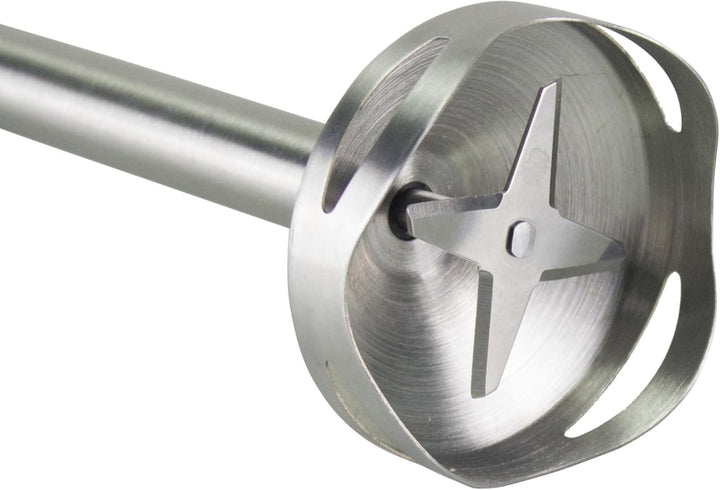 BEPER P102FRU151 4-in-1-Stabmixer, Multifunktionsmixer mit 500-ml-Zerkleinerer, Schneebesen, 700-ml-