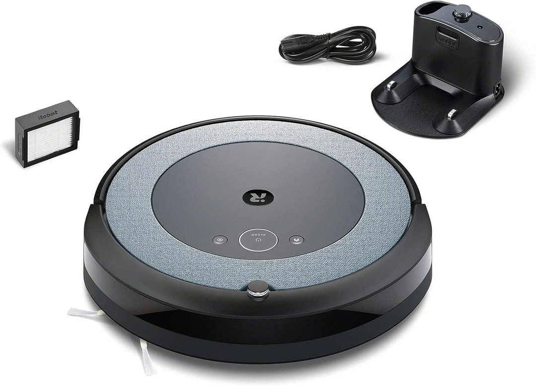 iRobot Roomba i3 (i3152) App-steuerbarer Saugroboter (Staubsauger Roboter), 2 Gummibürsten für alle