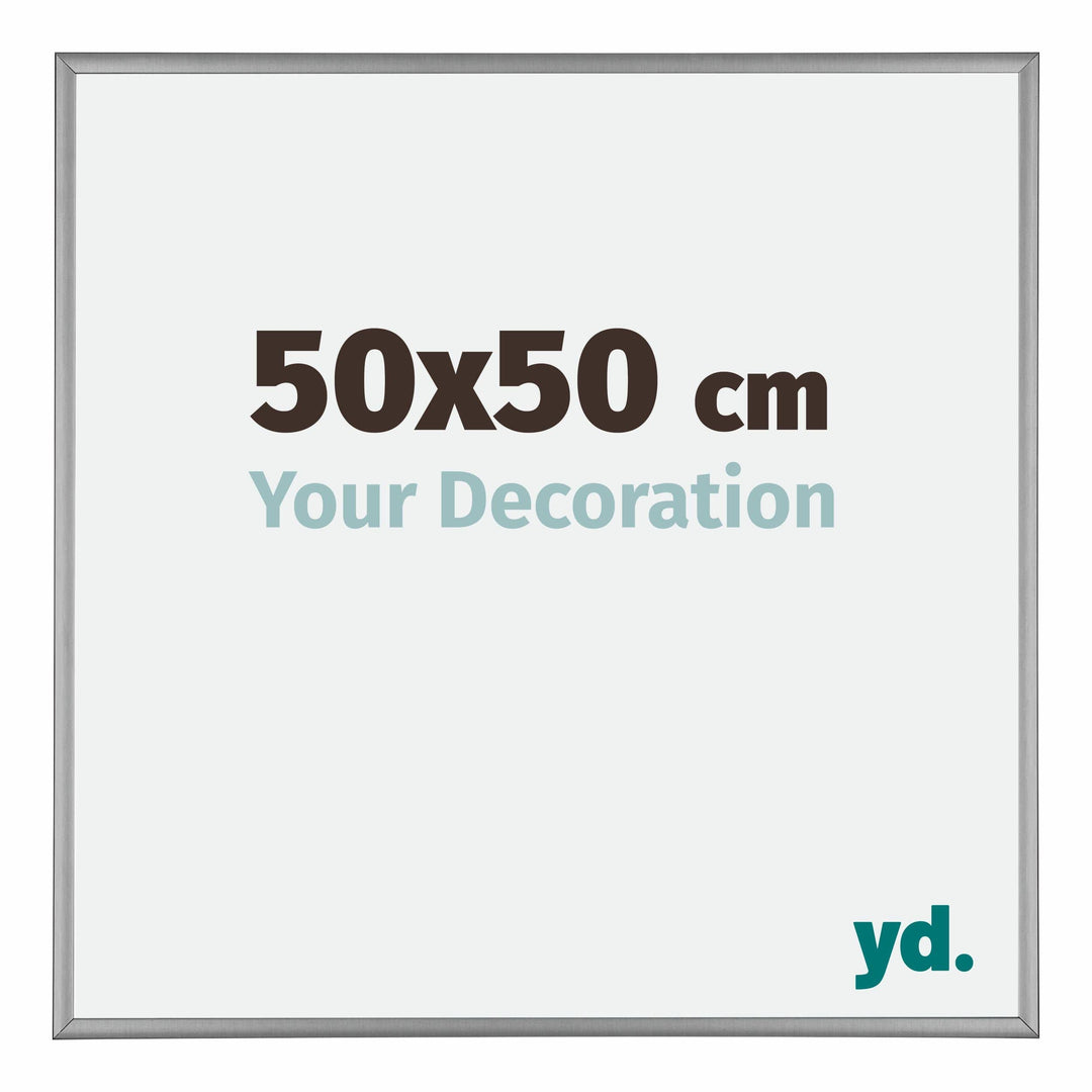 yd. Your Decoration - Bilderrahmen 50x50 cm - Bilderrahmen aus Aluminium mit Acrylglas - Antireflex
