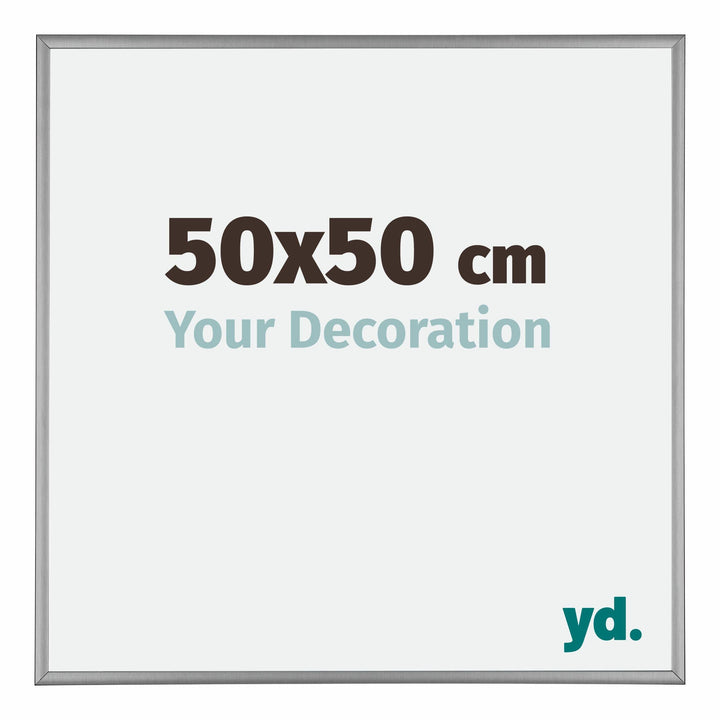 yd. Your Decoration - Bilderrahmen 50x50 cm - Bilderrahmen aus Aluminium mit Acrylglas - Antireflex