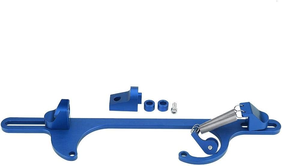 Gashalterung, Billet Aluminium Gaszug Vergaserhalterung Passend für Vergaser der Serien Holley 4150
