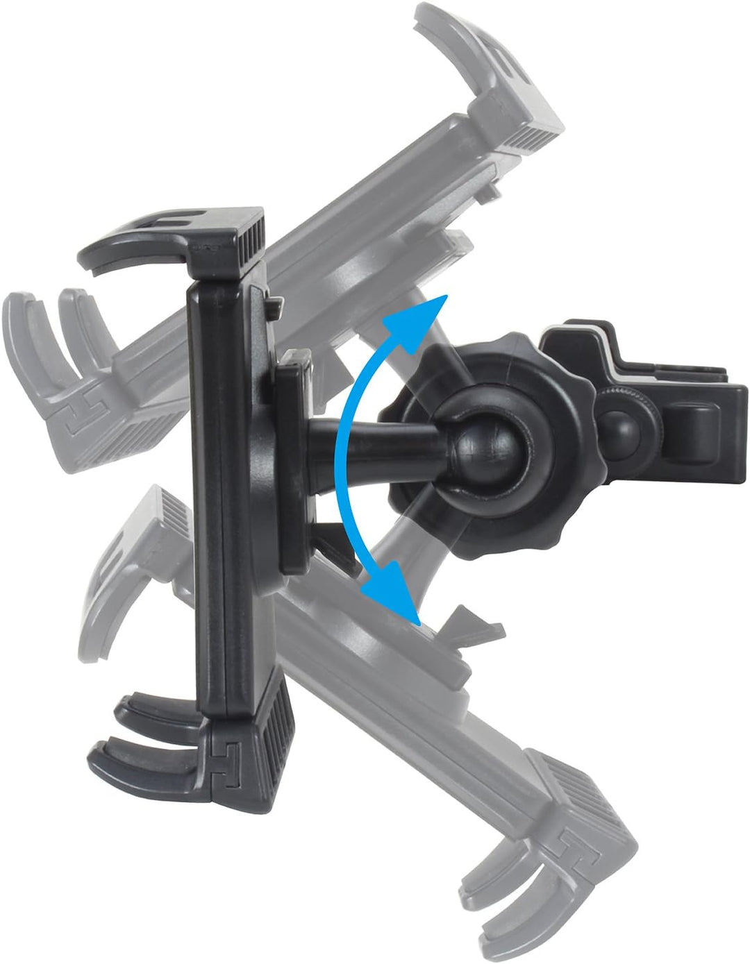 Macally HRMOUNTPRO einstellbare Autokopfstützenhalterung für iPad/Tablet mit einer Breite bis 25,4 c