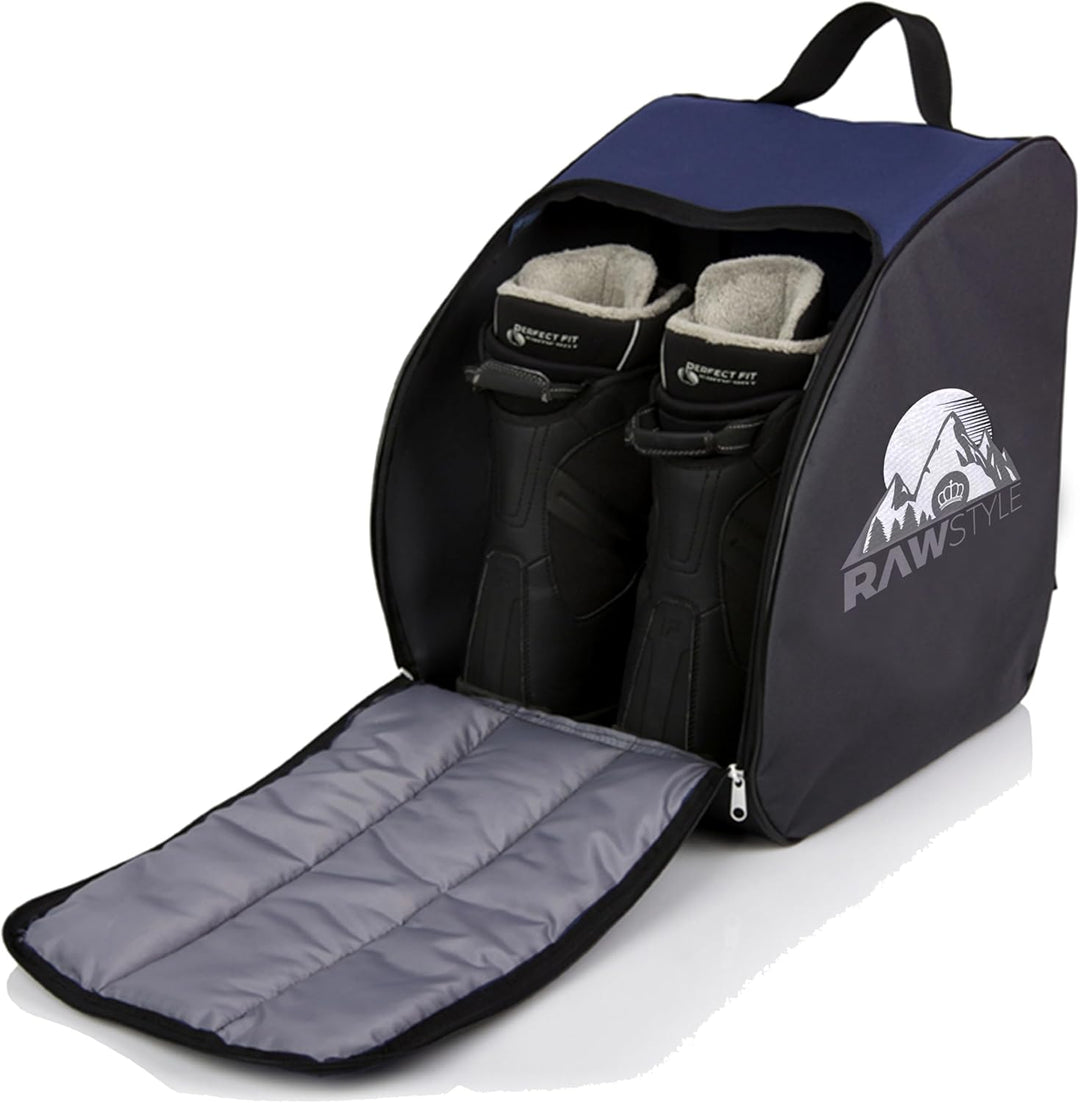 Rawstyle Skitasche Ski-Schuh-Tasche Set SKI-Tasche 160cm oder 180cm wasserdicht Ski Bag Ski Cover Wi