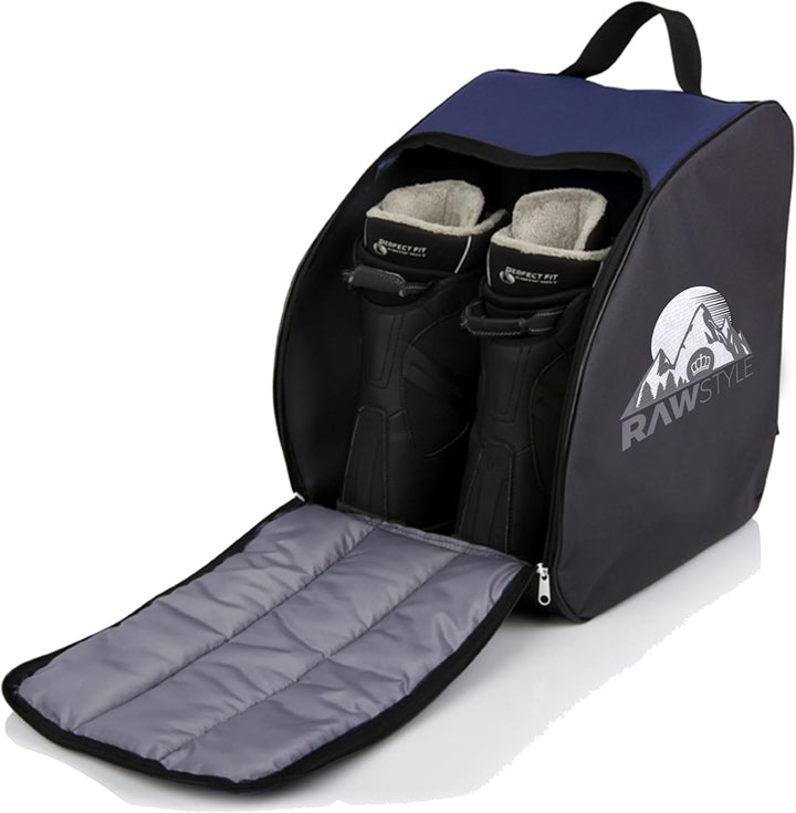 Rawstyle Skitasche Ski-Schuh-Tasche Set SKI-Tasche 160cm oder 180cm wasserdicht Ski Bag Ski Cover Wi