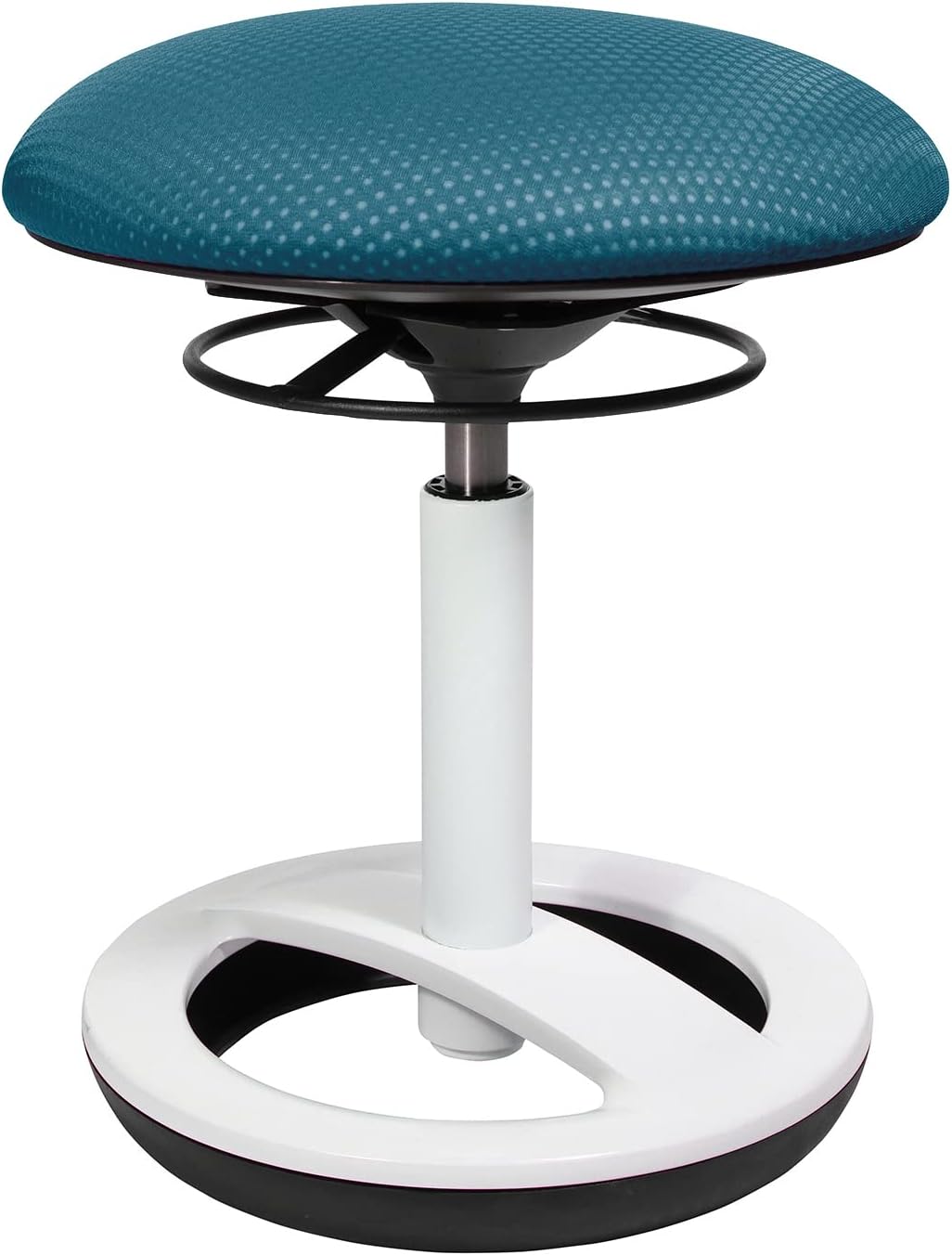 TOPSTAR Sitness Bob, ergonomischer Sitzhocker, Arbeitshocker, Bürohocker mit Schwingeffekt, Sitzhöhe