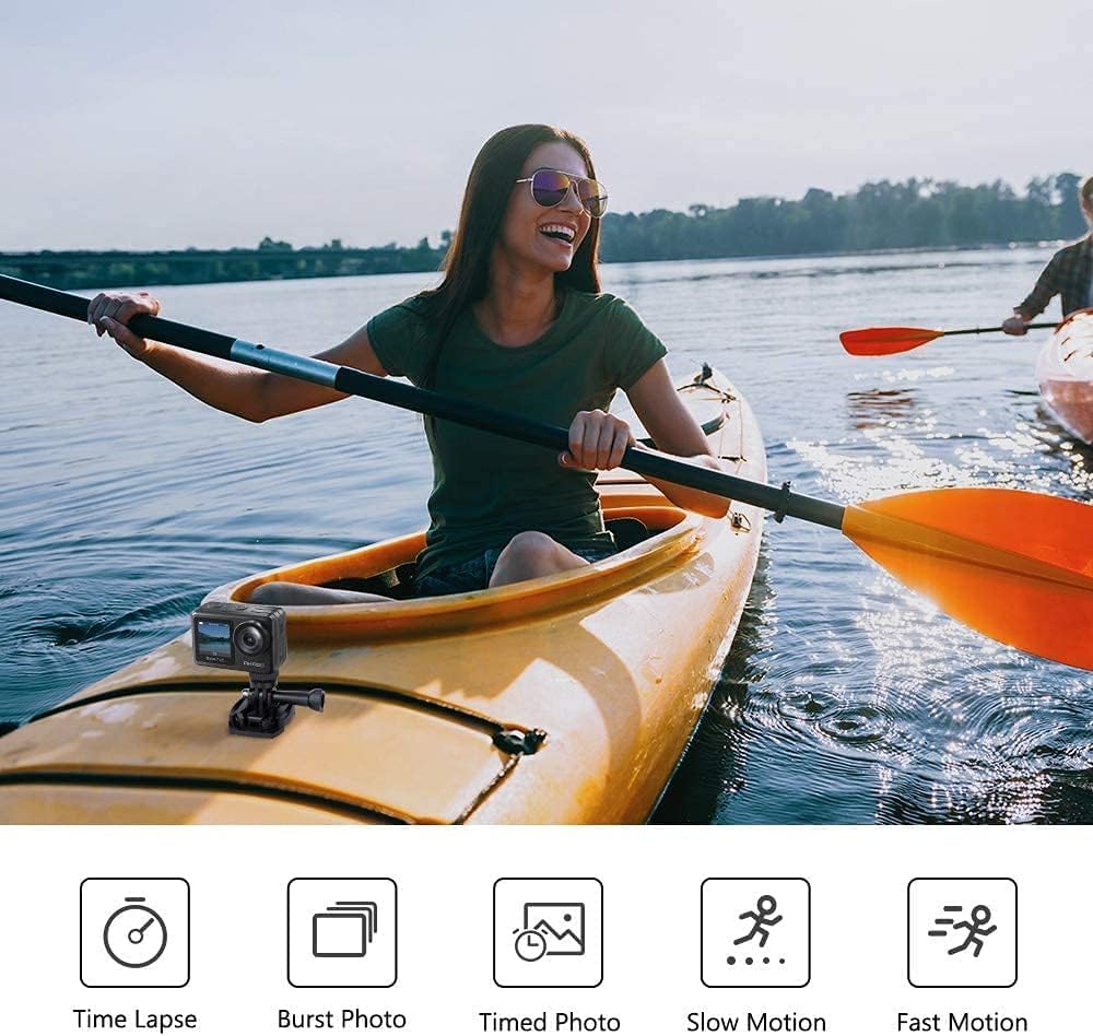 AKASO Brave 7 LE Action Cam 4k30FPS 20MP mit 128GB U3 Speicherkarte Unterwasserkamera IPX7 wasserdic