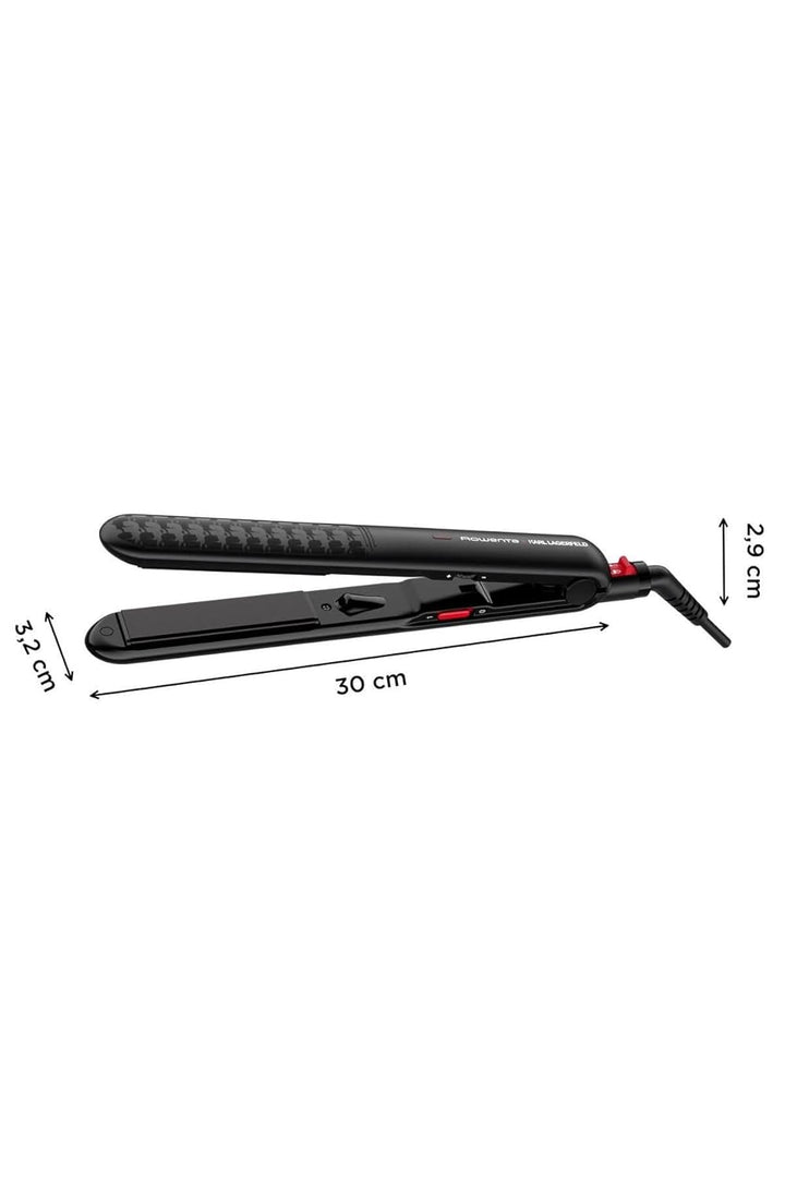 Rowenta SF321L Haarglätter, Schwarz/Rot, Marke: Rowenta - EAN: 3121040084922