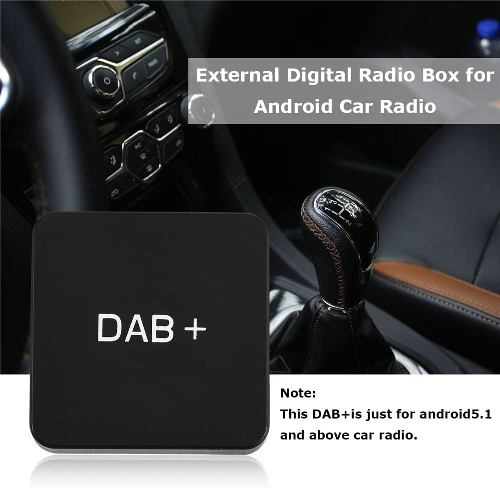 DAB Adapter Kit, Auto Empfänger Mit USB MCX Anschluss, Plug n Play DAB+ Autoradio Digitaler Radio An