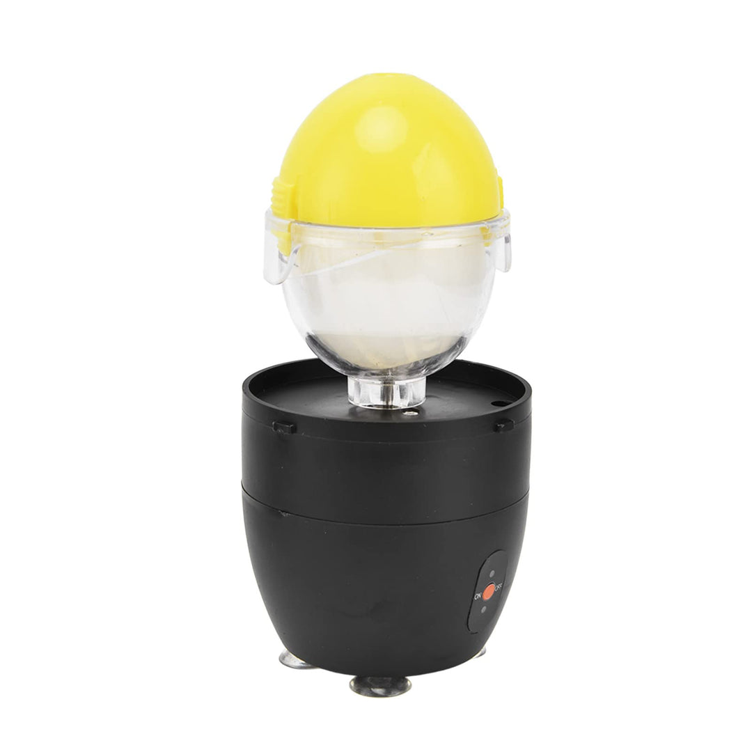 Headerbs Elektrischer Egg Scrambler, Golden Egg Shaker Schneebesen Egg Spinner Egg Dotter Mixer Gold