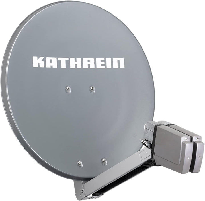 Kathrein CAS 80 Sat-Antenne Graphit (gr) multifeedfähig - 8 Teilnehmer über SAT-IP 8 Teiln. SAT-IP G