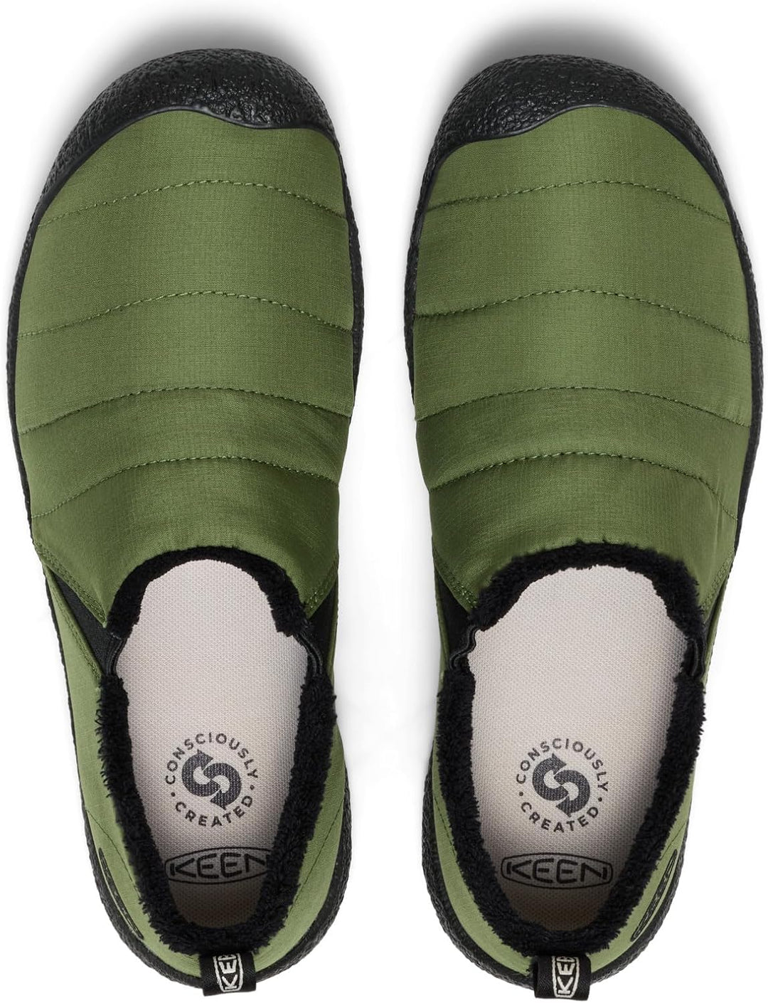 KEEN Herren Howser 2 Slipper 39.5 EU Bronze Grün Schwarz, 39.5 EU Bronze Grün Schwarz