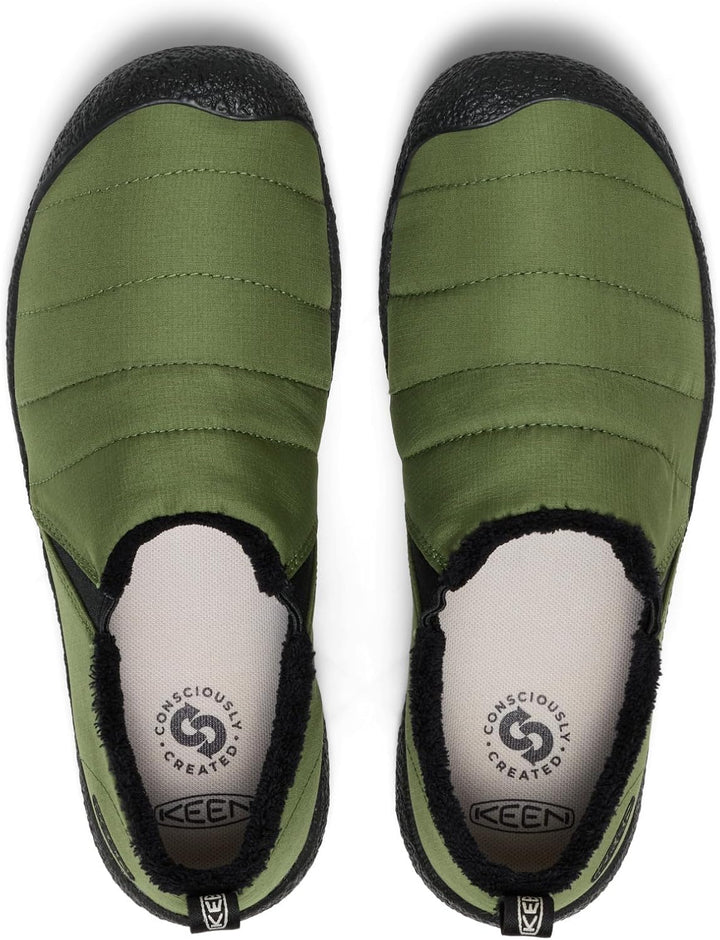 KEEN Herren Howser 2 Slipper 39.5 EU Bronze Grün Schwarz, 39.5 EU Bronze Grün Schwarz