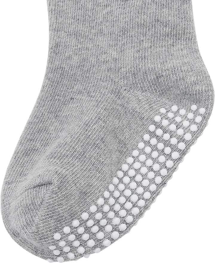 Durio Strumpfhose Baby Baumwolle Kinderstrumpfhose Mit Stopper Anti-Rutsch Warme Strümpfe Leggings 6