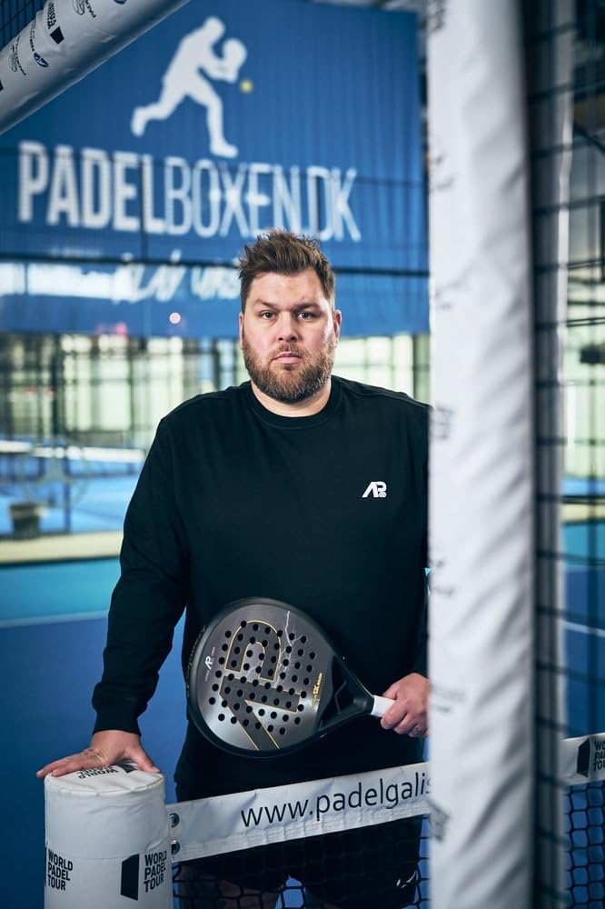 Padelschläger Paddel Tennisschläger | Expert | 100% Carbon-Schicht, Semi-Soft, langlebig, Indoor & O