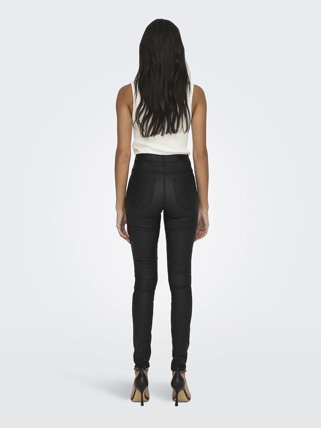 ONLY Female Kunstlederhosen ONLROYAL Skinny Fit Kunstlederhosen XS / 34L Black 1, XS / 34L Black 1