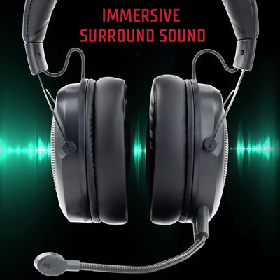 iTek H500 Gaming Headset - Gaming Headset mit abnehmbarem Mikrofon, 7.1 Surround-Kopfhörer, Externe