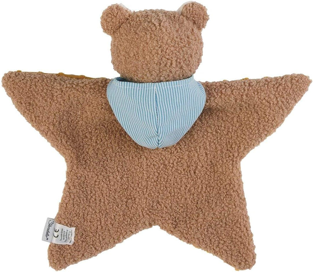 Sterntaler 3212002 Schmusetuch Bär Ben, Für Babys ab dem 1 Monat, Grösse M, 30 x 31 cm, Ben