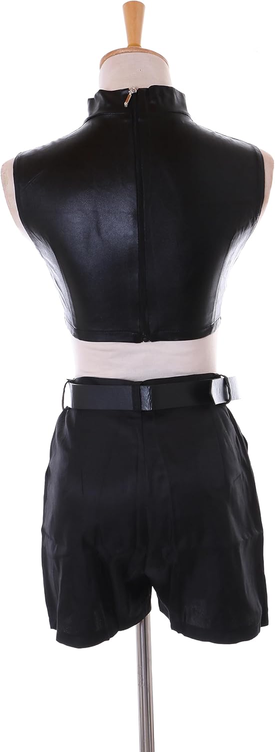 Kawaii-Story MN-234 Schwarz Kapuzenjacke 5-Teile Cosplay komplett Kostüm für Nanakusa Nazuna Call of