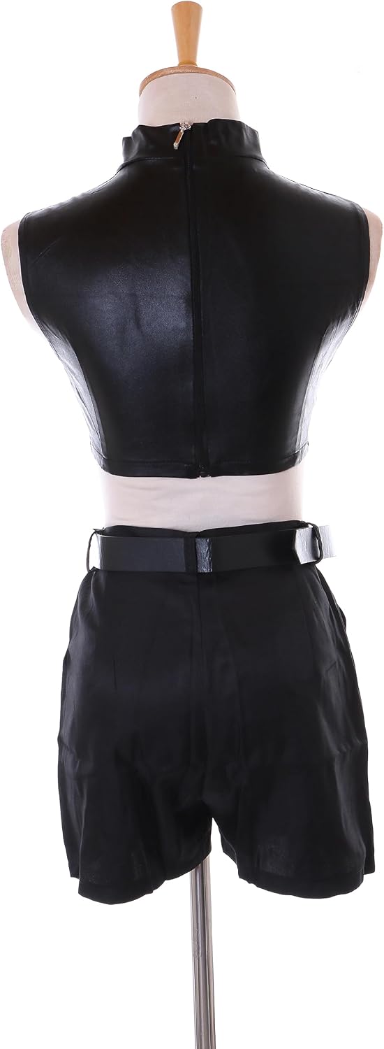 Kawaii-Story MN-234 Schwarz Kapuzenjacke 5-Teile Cosplay komplett Kostüm für Nanakusa Nazuna Call of
