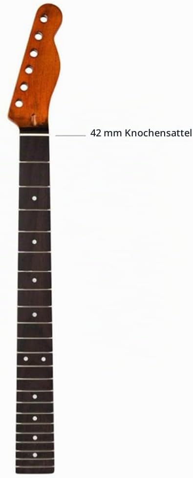 Gitarrenhals-Ersatz, Telecaster-Hals, kompatibel mit Gitarrenhals, DIY-Teile, Ersatz für 22 Rosenhol