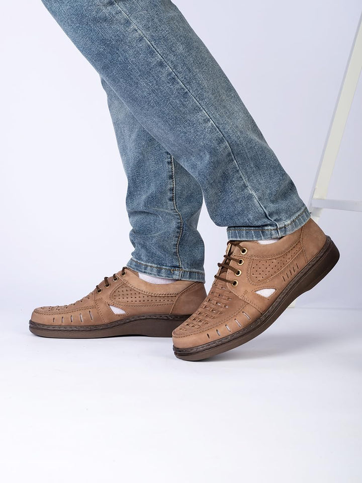 Herrenschuhe aus echtem Leder. Anzugschuhe Herren mit hohem Komfort. Bequeme Schuhe Herren zum Anzug