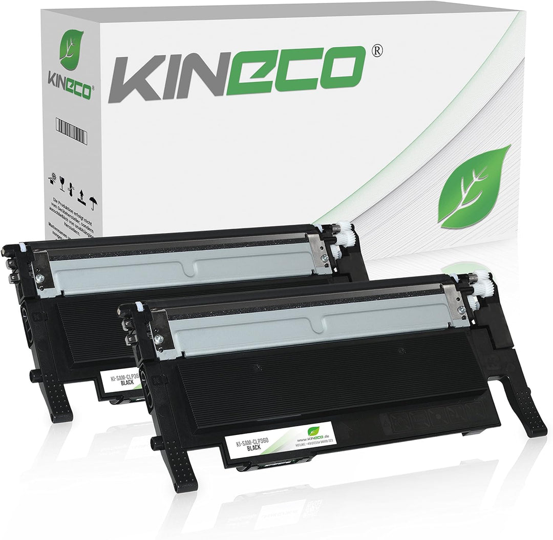 2 Toner kompatibel mit Samsung CLT-K406S CLP-360 N ND Series 365 W CLX-3300 3305 FN FW W Series Xpre