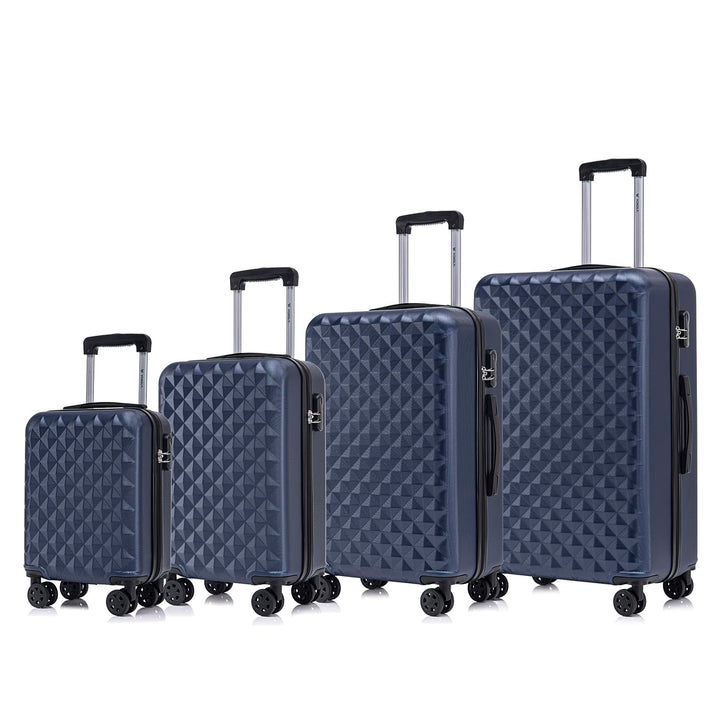 Koffer Suitcase Set, Trolley Reisekoffer, Rollkoffer Handgepäck, Kofferset, Gepäckset mit 360° Rolle
