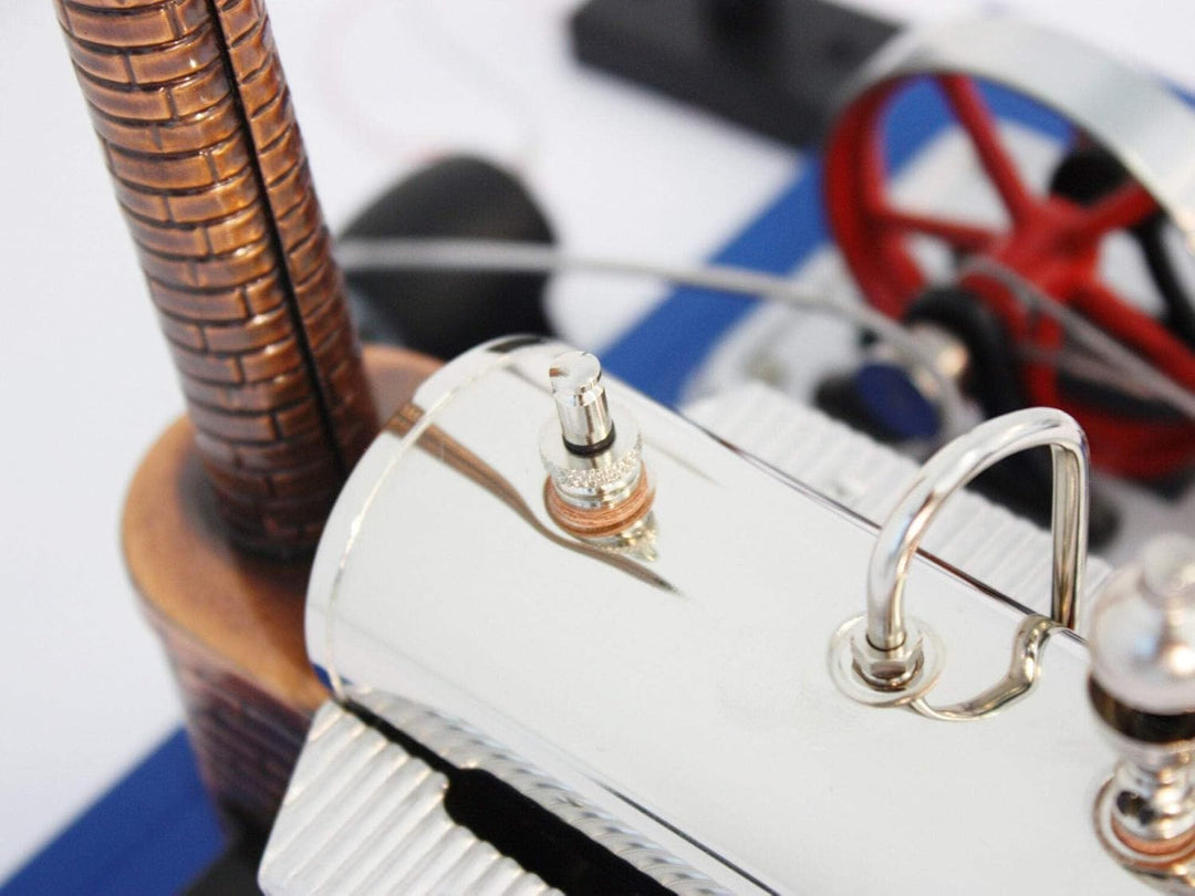 00105 - Wilesco D 105 - Dampfmaschine Electric Light