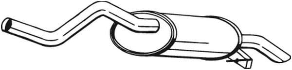 Bosal 200-447 Endschalldämpfer