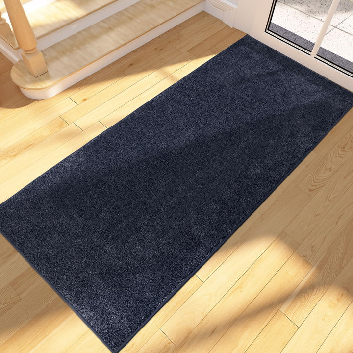 FCSDETAIL Schmutzfangmatte Innen Lang 60 x 150 cm, rutschfeste waschbare Fussmatte, Sauberlaufmatte,