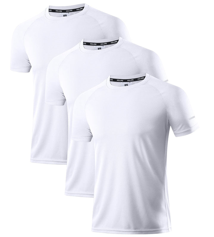 Herren Activewear T-Shirts 1/3/4/5/6er Pack | Slim Fit Sport Shirts | Atmungsaktiv, Schnelltrocknend