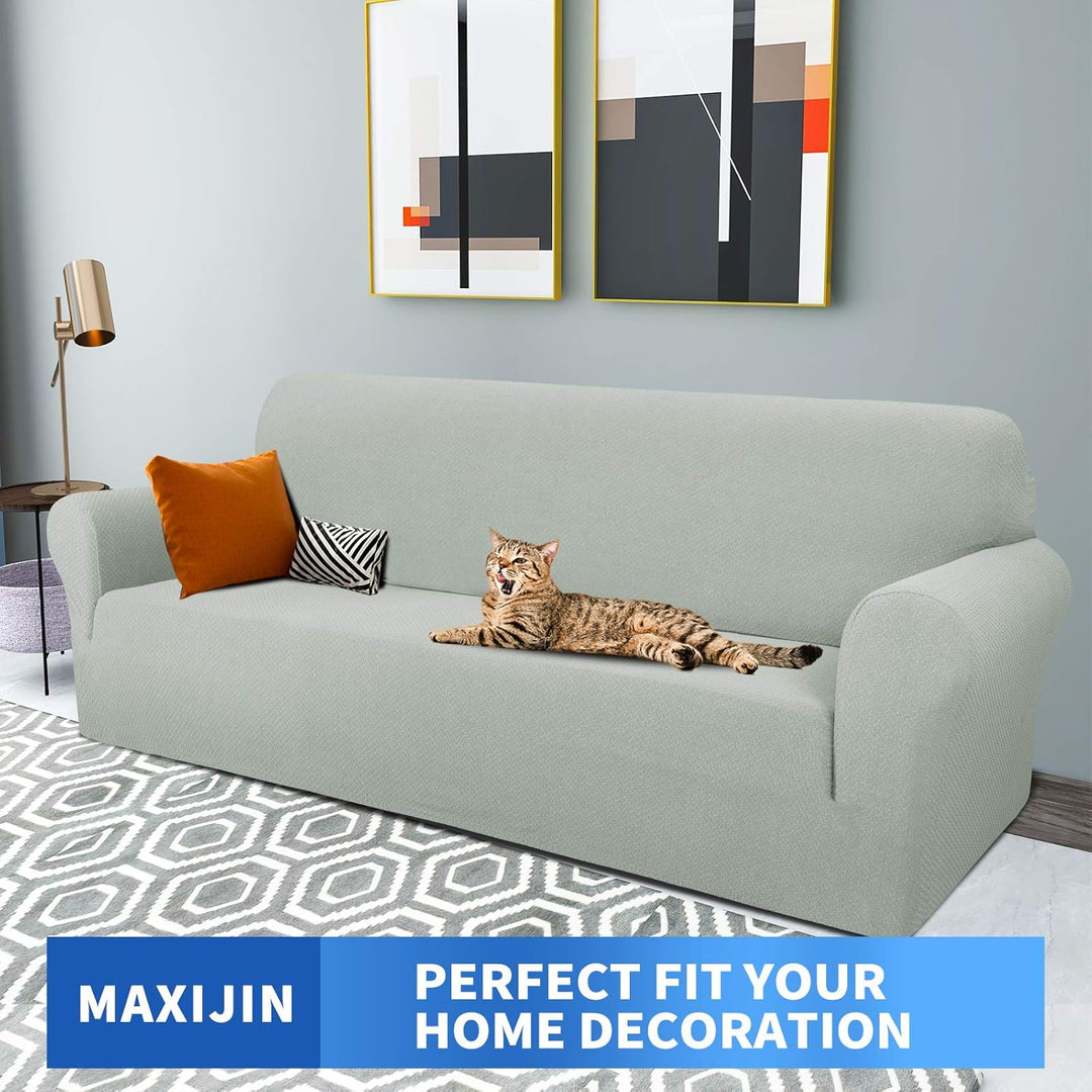 MAXIJIN Creative Jacquard Extra grosse Couchbezüge für 3- oder 4-Sitzer, super Dehnbare rutschfeste