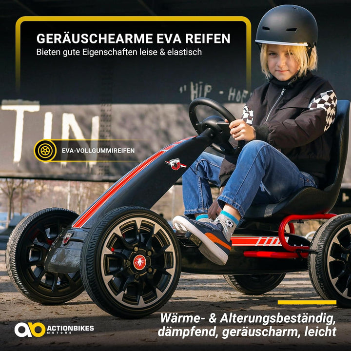 Actionbikes Motors GoKart FS Spider | 2-Rad Antrieb | Handbremse | Kettcar | Go Kart | Kinderauto |