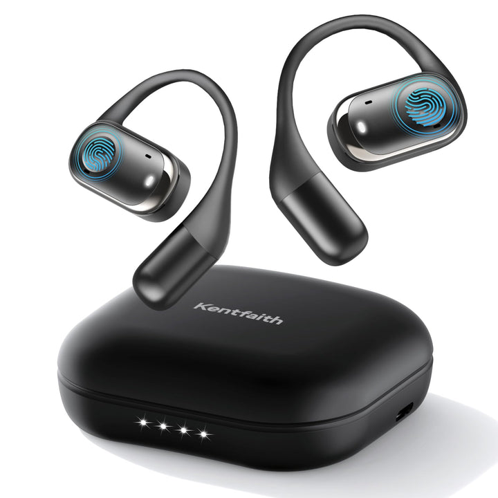 Kentfaith KI Übersetzer Kopfhörer, 3-in-1 Bluetooth 5.3 Echtzeit Übersetzungskopfhörer mit 150 Sprac