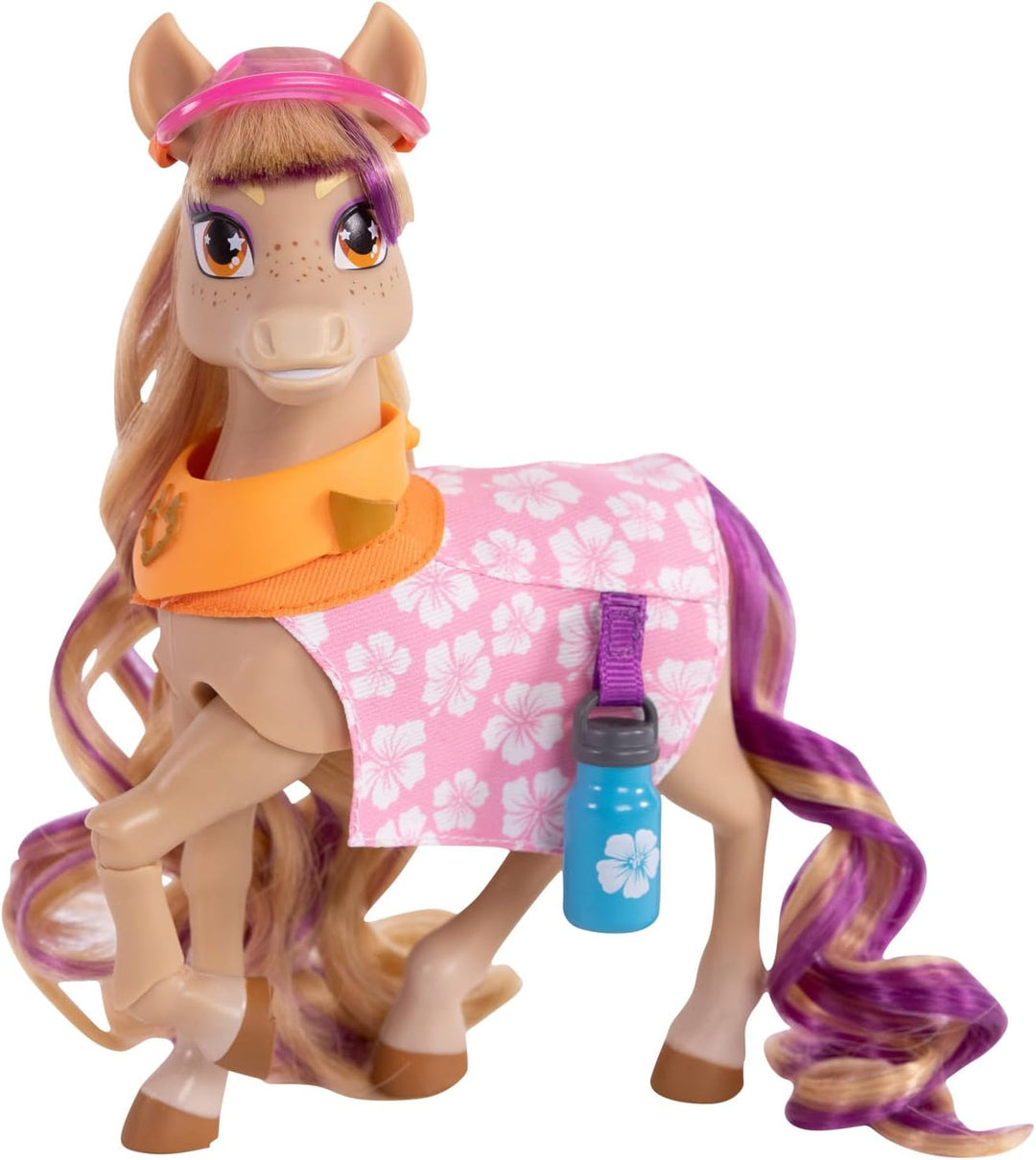 Jakks Pacific Wild Manes Pferdespielzeug für Mädchen, Bailey-Spielzeugpferd mit beweglichen Vorderbe