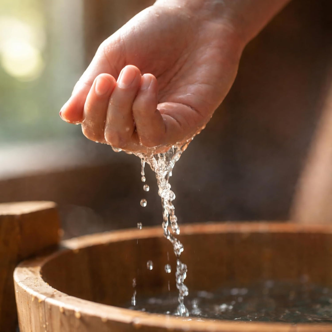 Sauna-Eimer mit Saunakelle aus 100% nordischer Fichte naturbelassen | Deutsches Qualitätsprodukt | 5