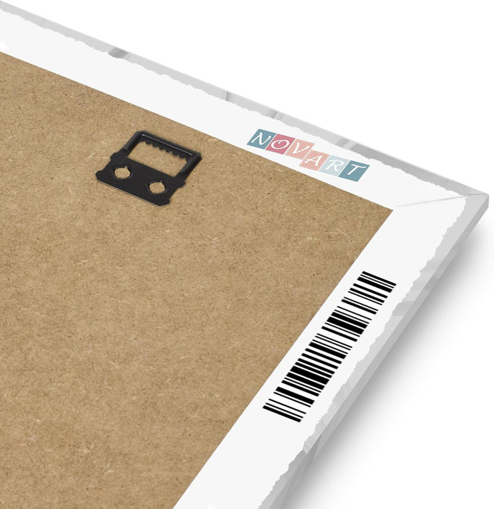 Novart Wandbilder Set - KOMPLETT AUFHÄNGFERTIG - Made in Germany - Moderne Bilder Fashion Wohnzimmer