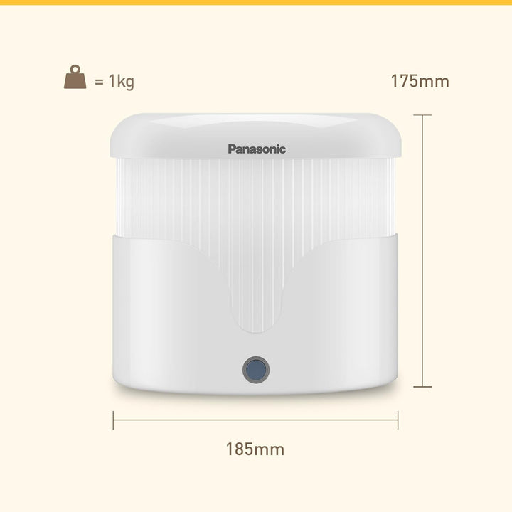 Panasonic CP-JNW01CW Trinkbrunnen für Haustiere, Wasserbrunnen für Katzen & kleine bis mittelgrosse