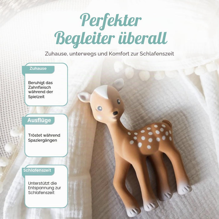 Sophie la Girafe – FanFan The Rehkitz Beissring & Tröster Geschenkset