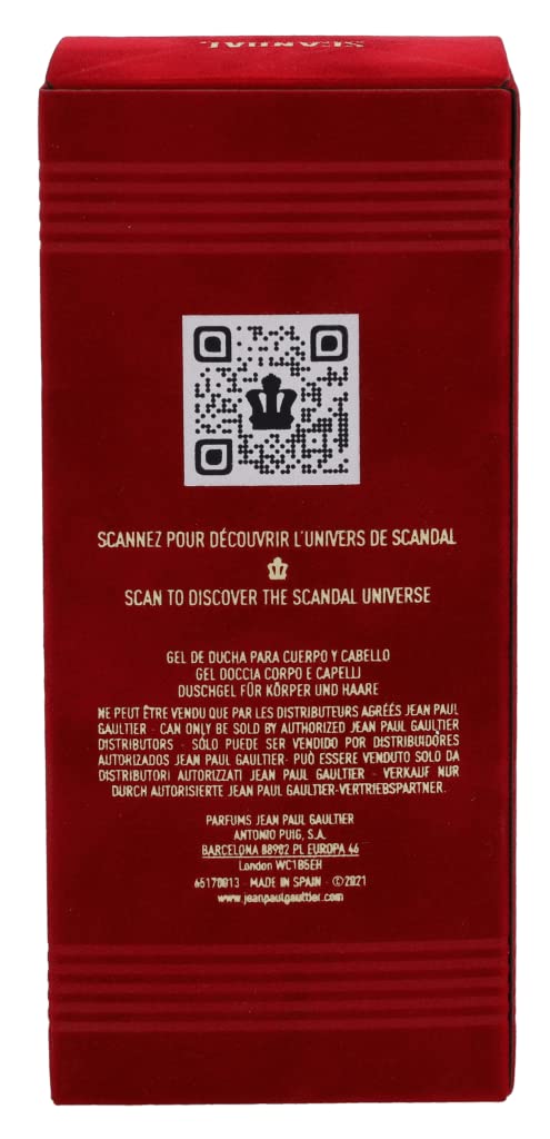 Jean Paul Gaultier Scandal, Rot, Glas