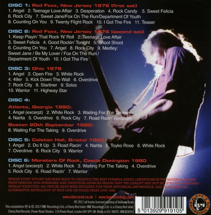 The Official Bootleg Vol.1 1976-1980, Audio-CD