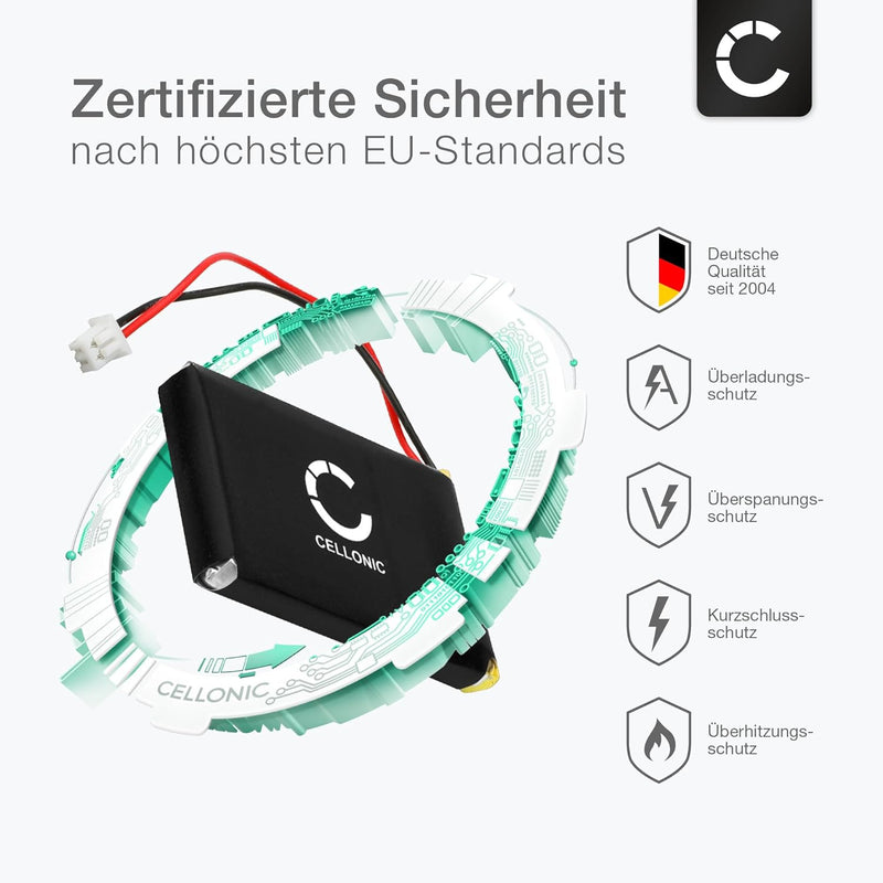 CELLONIC® Ersatz Akku OXY-001, OXY-003, GPNT-02 kompatibel mit Nintendo Game Boy Micro Ersatzakku 46