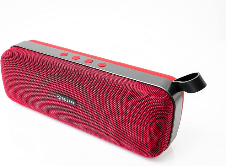 TELLUR Loop Bluetooth Lautsprecher mit Radio, 10W, Kompakte Musikbox Bluetooth mit True Wireless Ste
