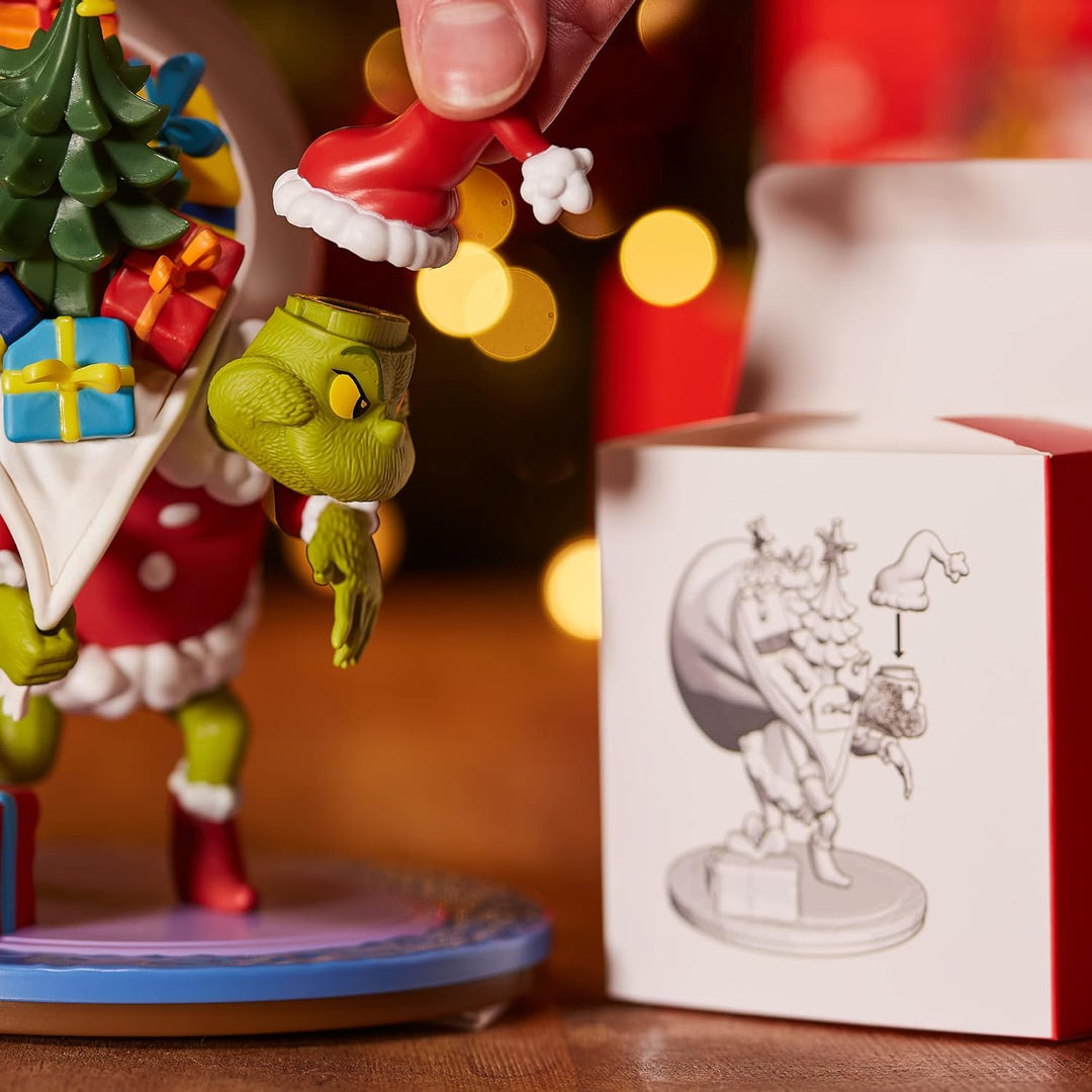 CC Countdown Characters Dr Seuss The Grinch Adventskalender Charakter Statue Offizieller Grinch-Merc