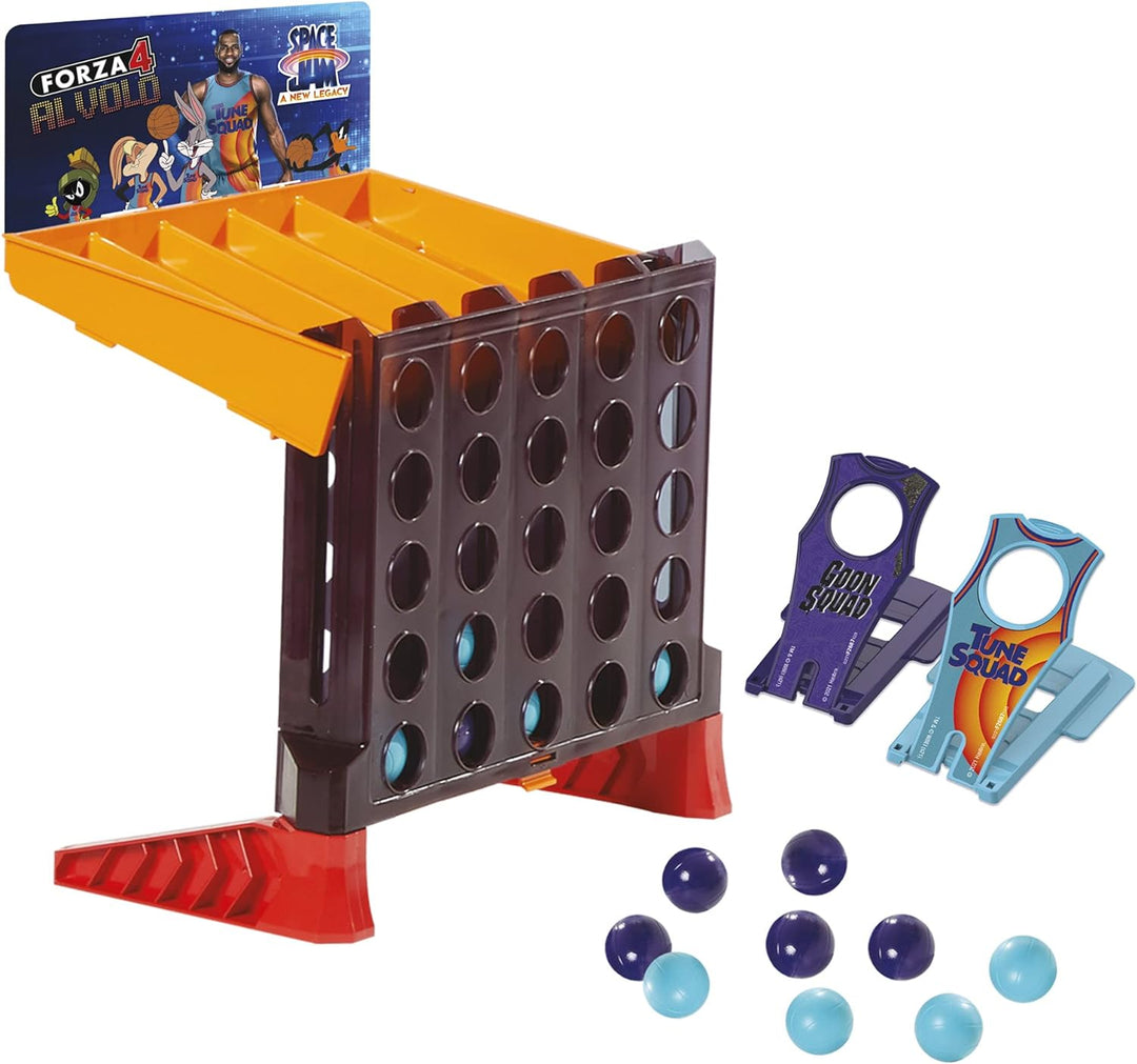 Hasbro Gaming Stärke 4: Space Jam A New Legacy Edition, Zwei oder mehr Spieler, Spiel für Kinder ab