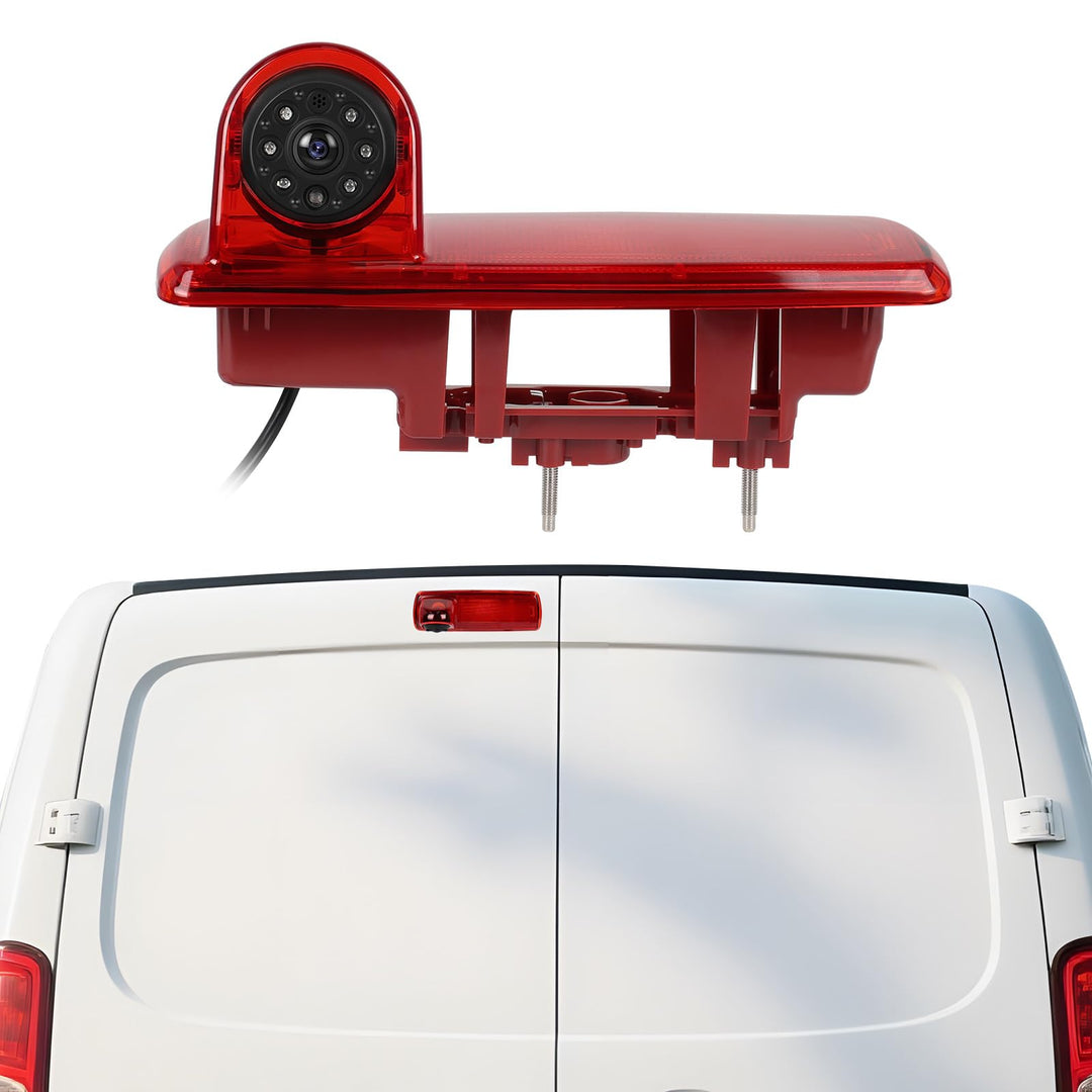 720P HD Rückfahrkamera für Renault trafic 2014-2017/Opel Vivaro 2014-2017, 140° Weitwinkel, IP67 was