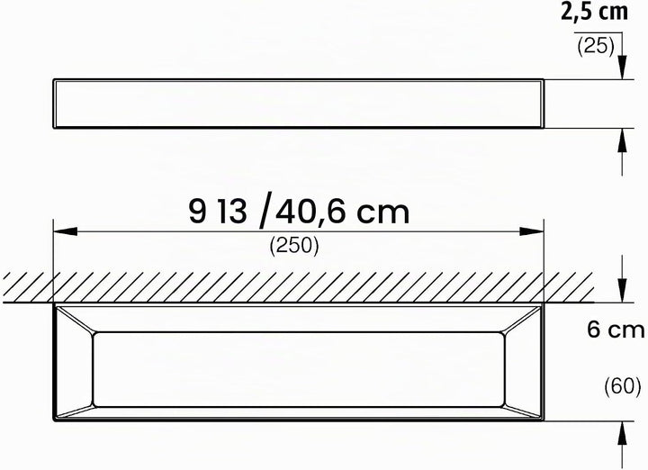 GROHE Selection Cube - Handtuchring (verdeckte Befestigung, Material: Metall, langlebig), chrom, eck