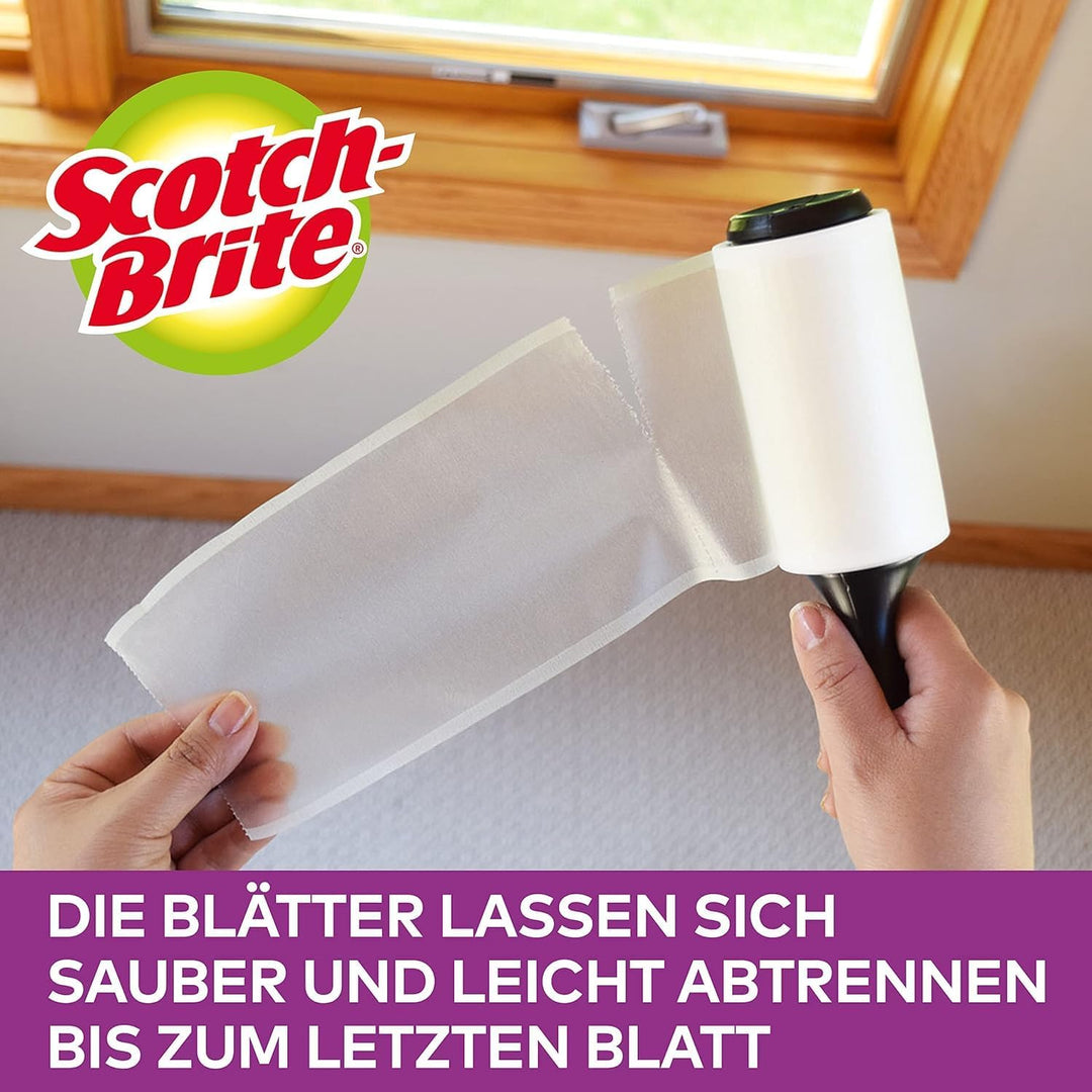 Scotch-Brite Ersatzrolle, 2er Pack à 30 Blatt, Nachfüllrolle für den Scotch-Brite Everyday Clean Fus