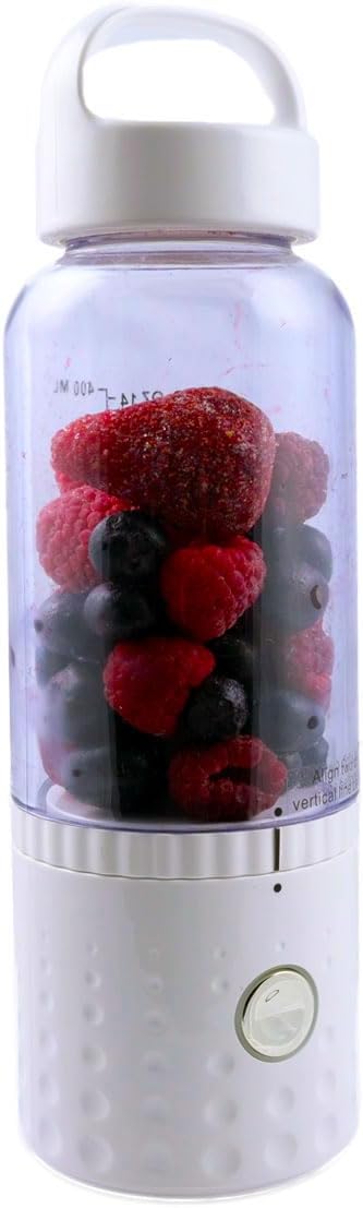 vitaliano tragbarer Smoothie Maker to go, 500ml, wechselbare Flasche, USB, spülmaschinenfest, leicht